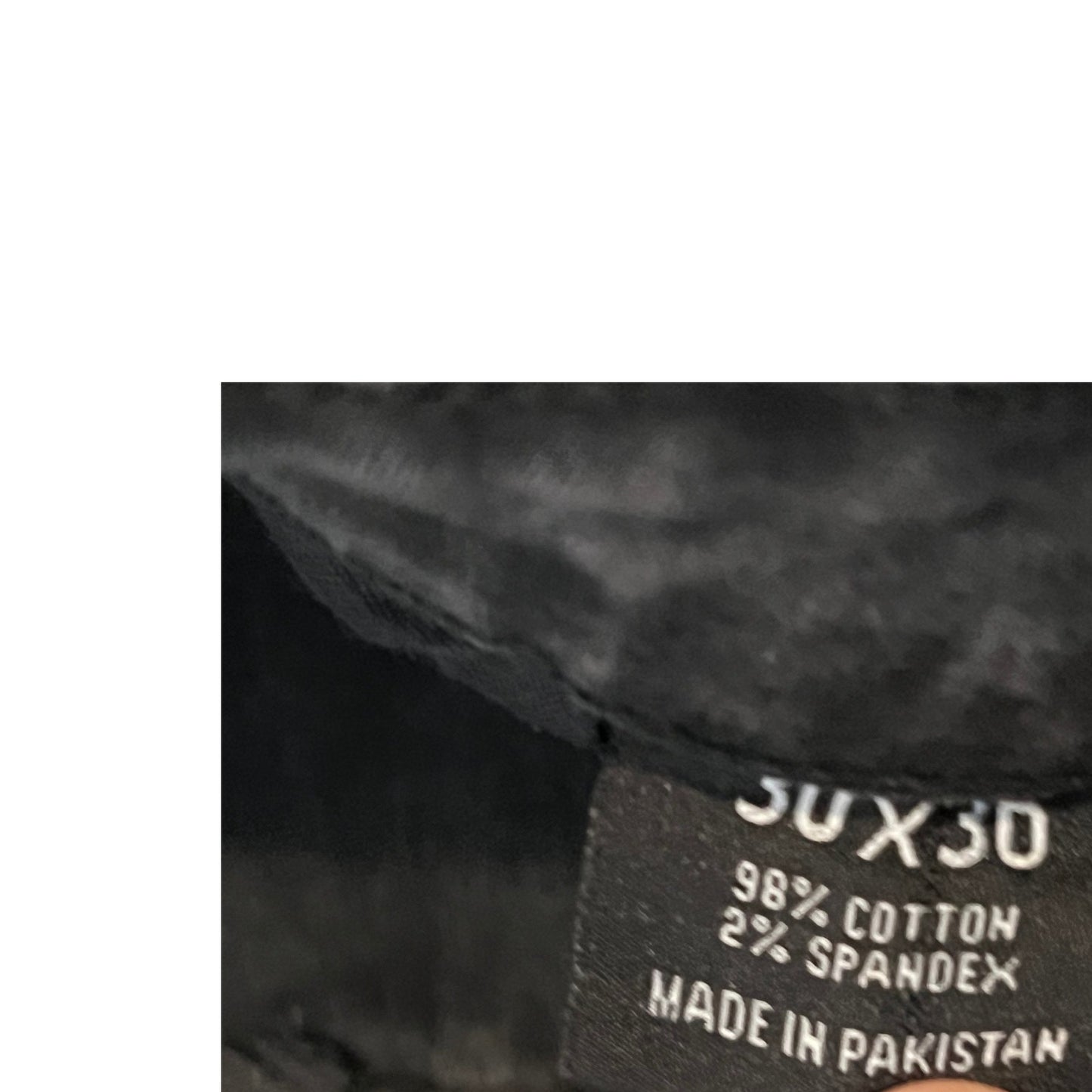 Solutus premium stretch Slim  Fit Black Jeans Mens 30x30