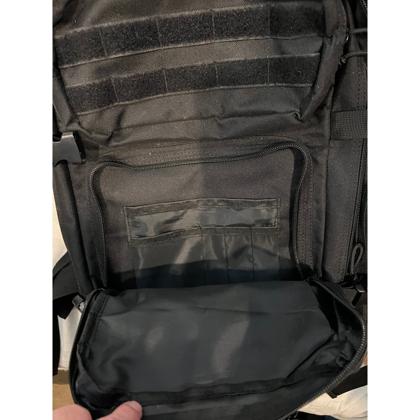 Reebow Black Tactical Backpack