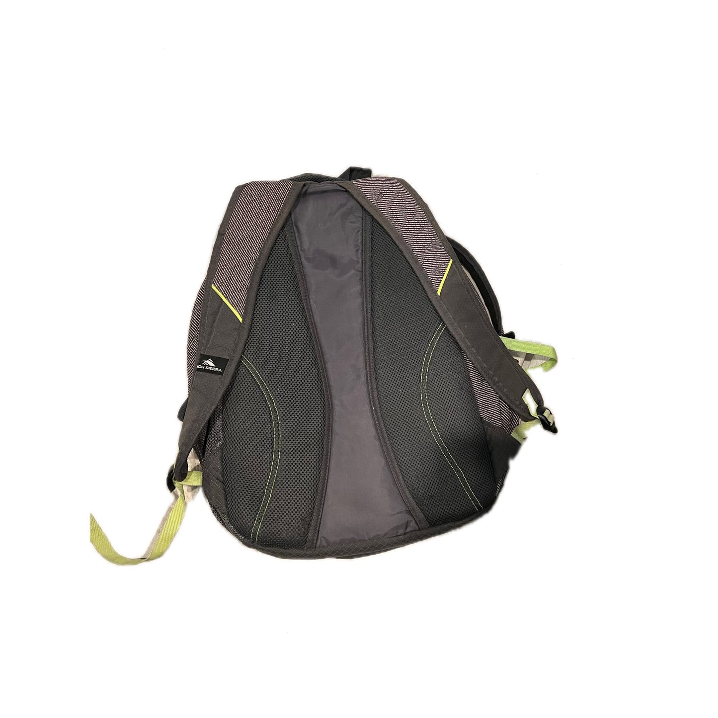 High Sierra FatBoy Backpack ~Green Gray