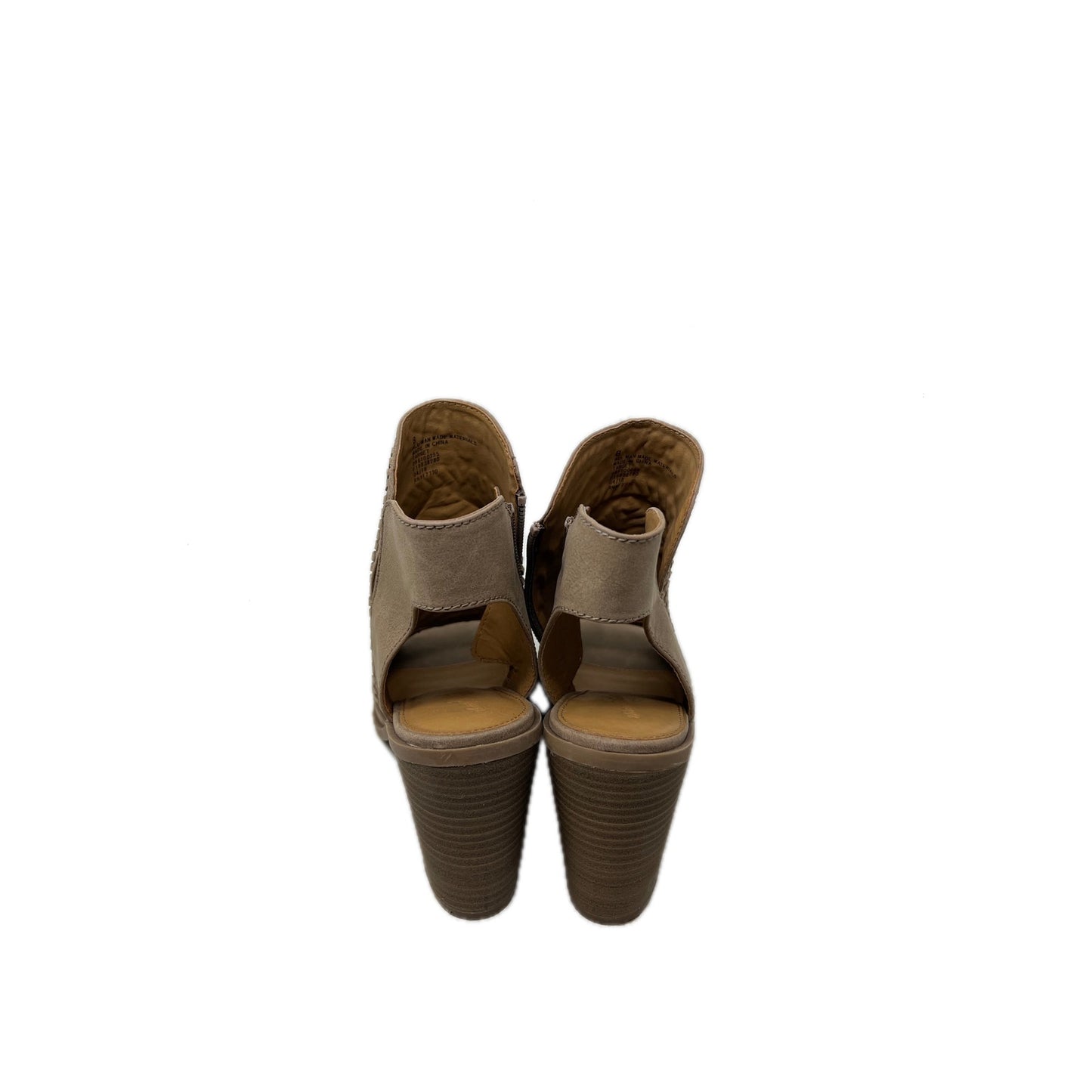 Chaussures à talons ouverts Universal Thread marron femme taille 8