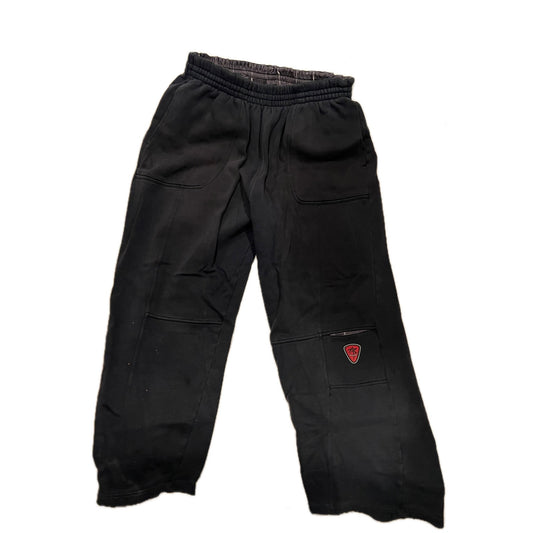 Above the Rim Reebok Black Cuffed Sweatpants Mens Large