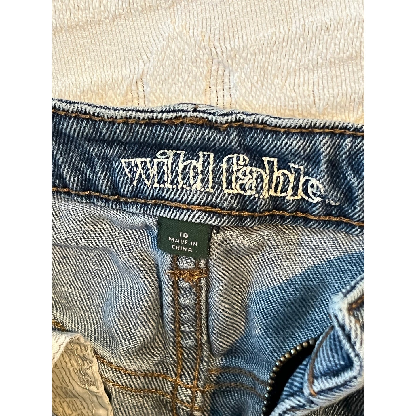 Wild Fable Jean Mom Baggy Taille Haute Femme 10 30x28