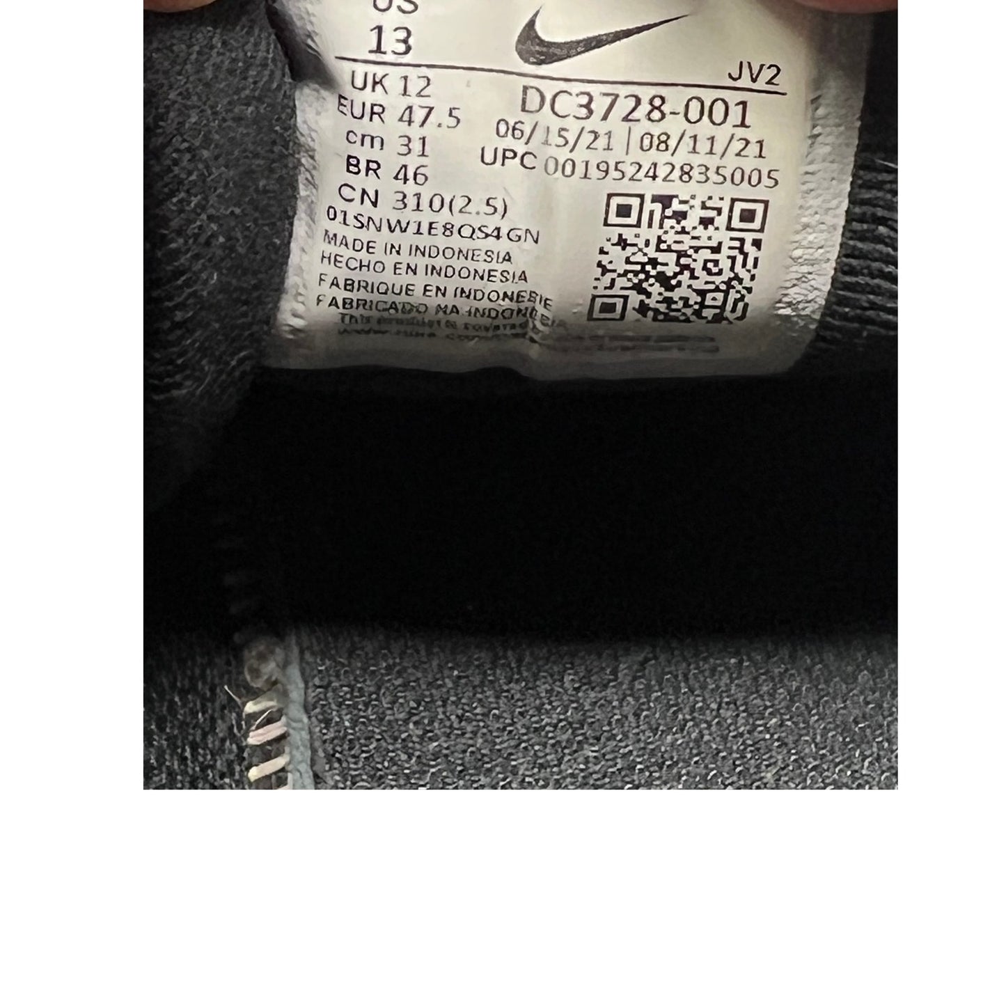 Nike Revolution 6 Next Nature Triple Black Hombre 13