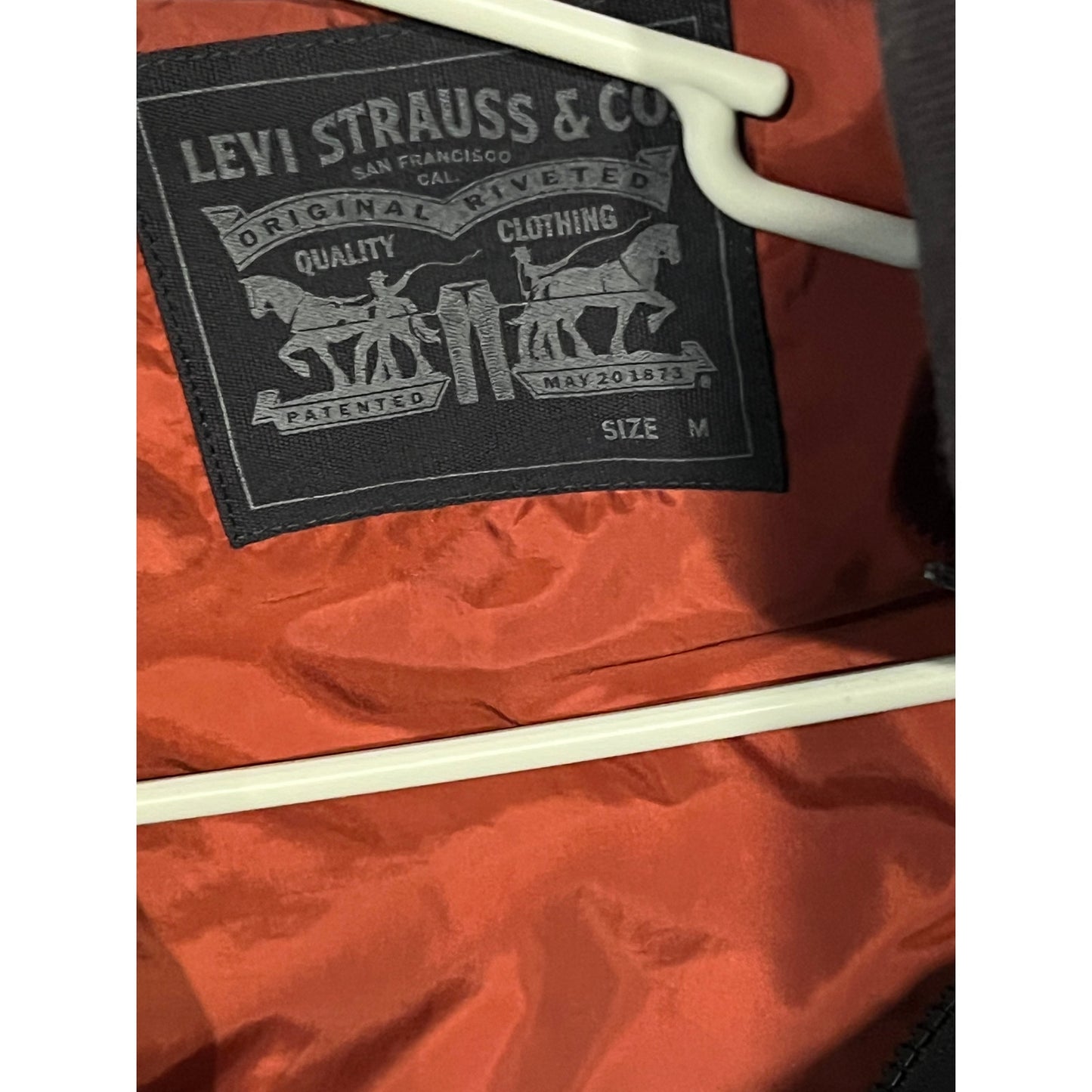 Levi's Blouson Léger Bomber Noir Homme Taille M