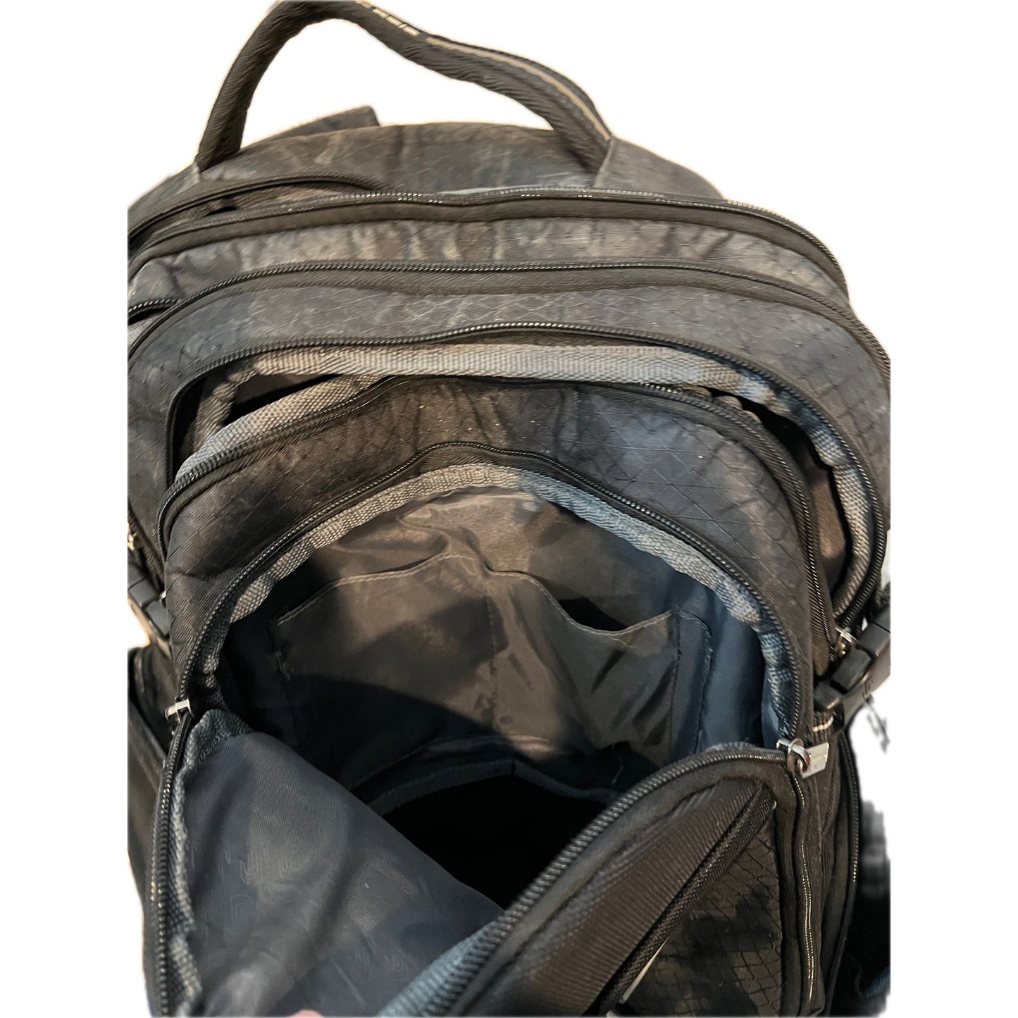 Sac à dos pour ordinateur portable ES Solo Rival 17,3 pouces avec poches latérales rigides