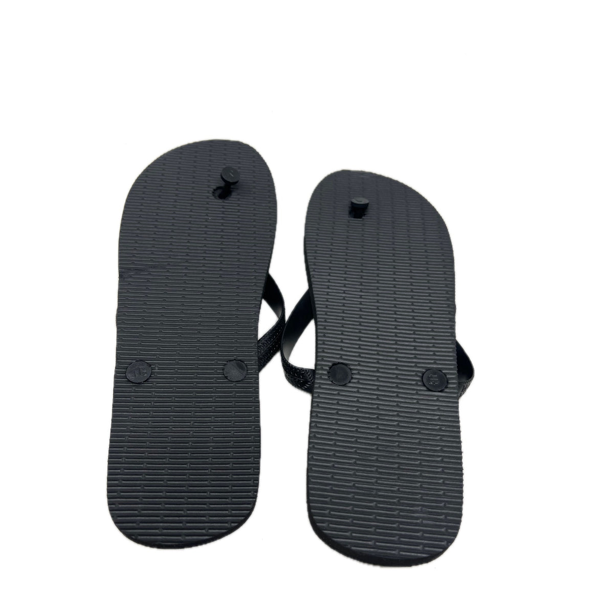 No Brand Flip-Flops Black Sandals Men's Size 11