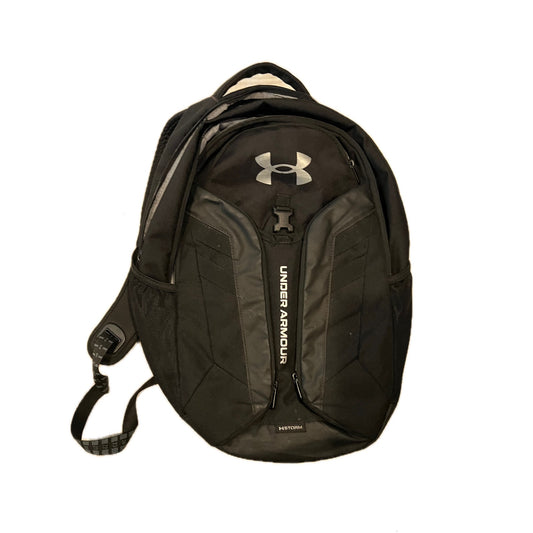 Under Armour Hustle Pro Black Gray Backpack