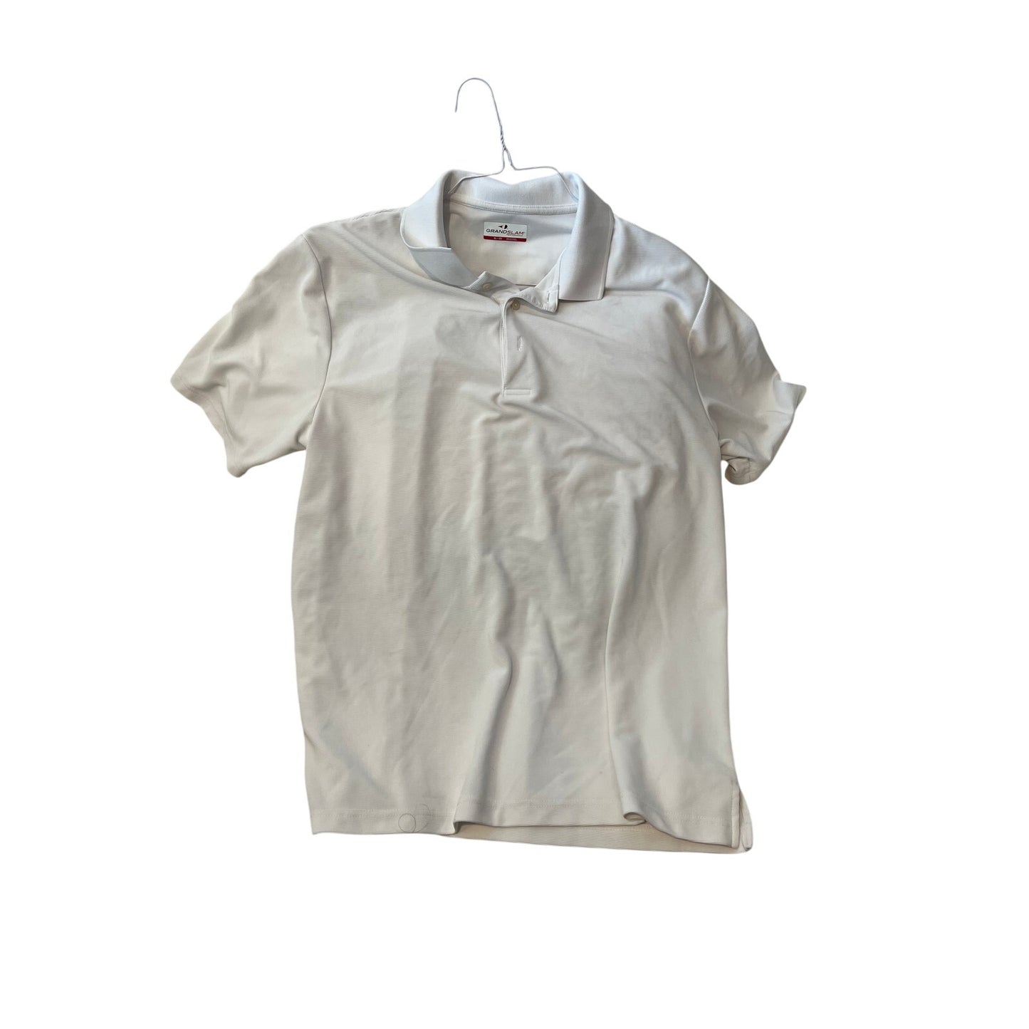 Polo Grand Slam blanc pour homme - Taille XL
