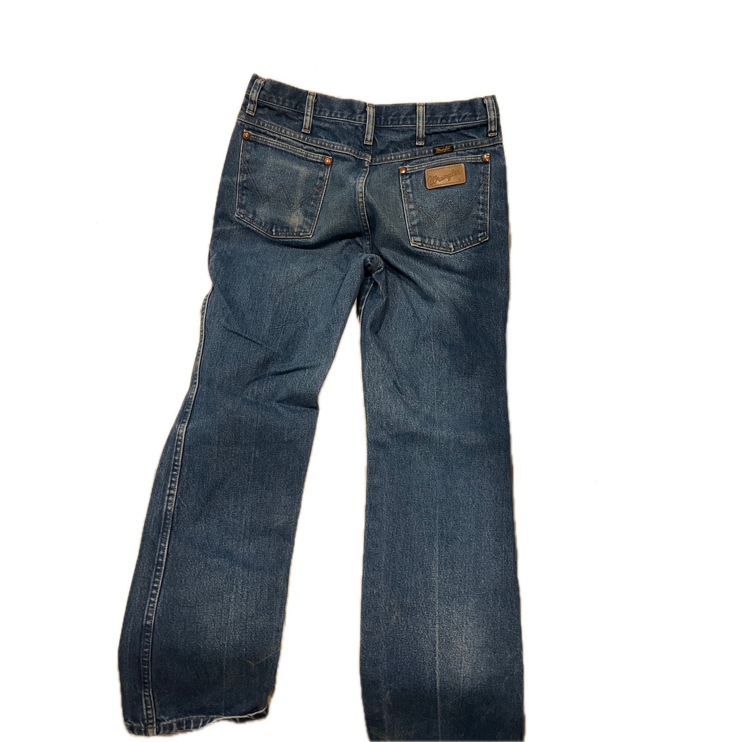 Wrangler Relaxed Blue Jeans Mens 34x32