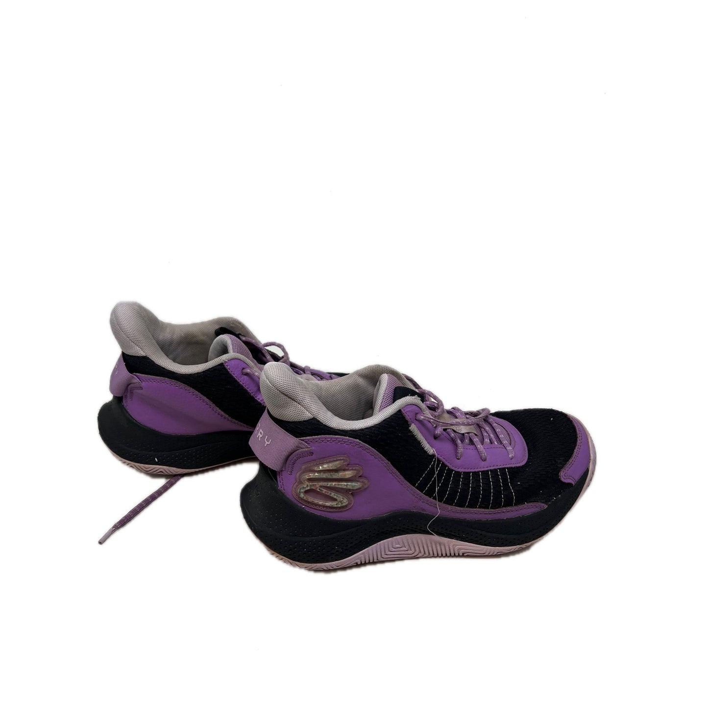 Under Armour Men's Curry 3Z7 Shoes Purple Black Size 10.5