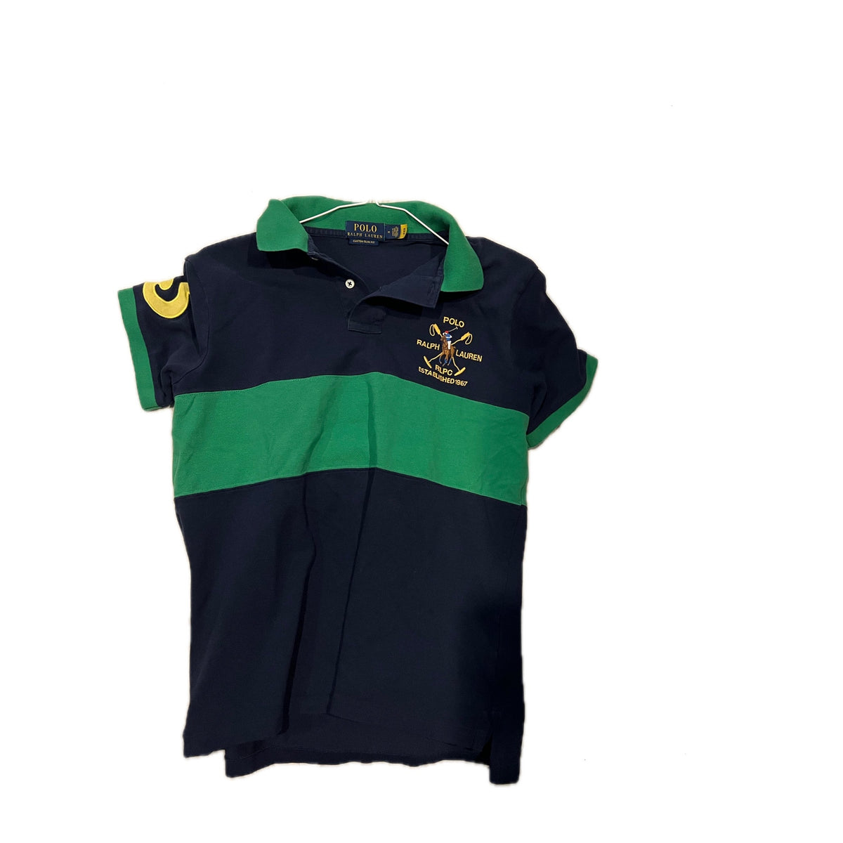 Polo Ralph Lauren Number 3 Polo Club Polo Shirt Womans Med