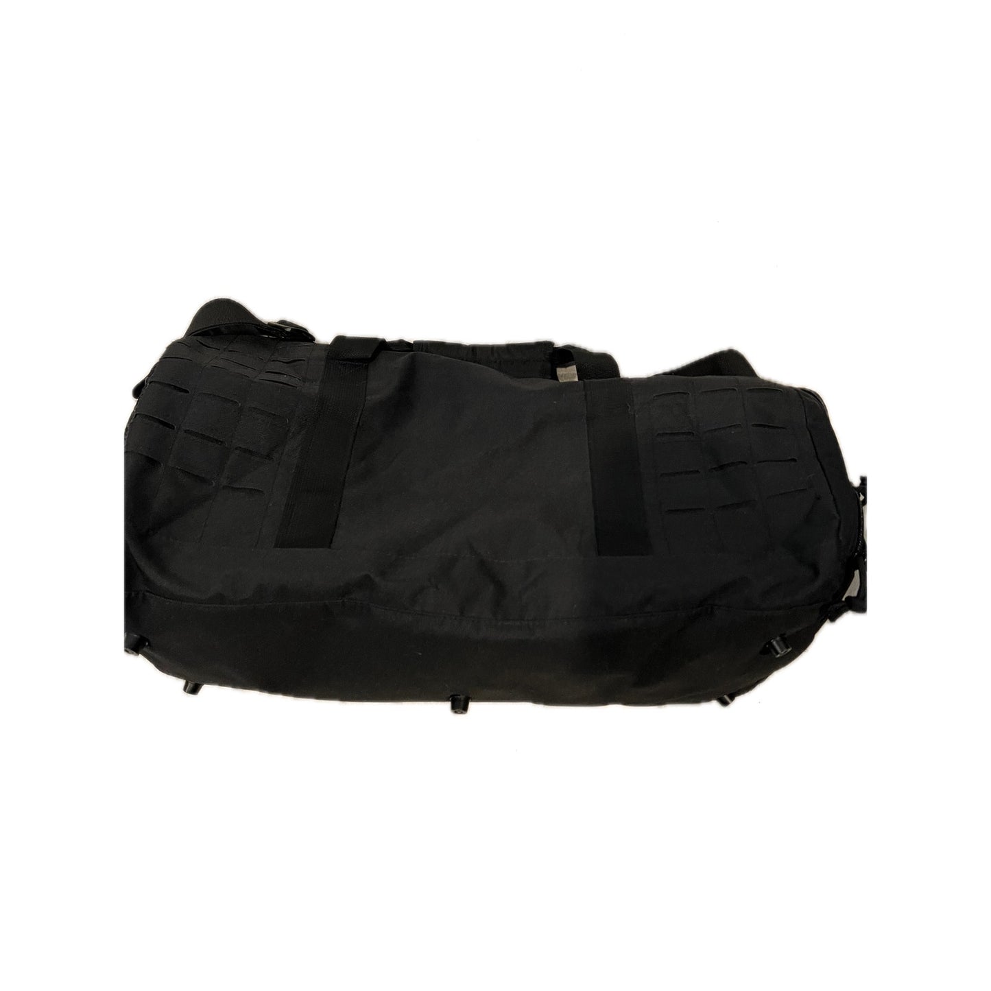 XL Tactical Canvas Black Duffel 22"x12"x10"