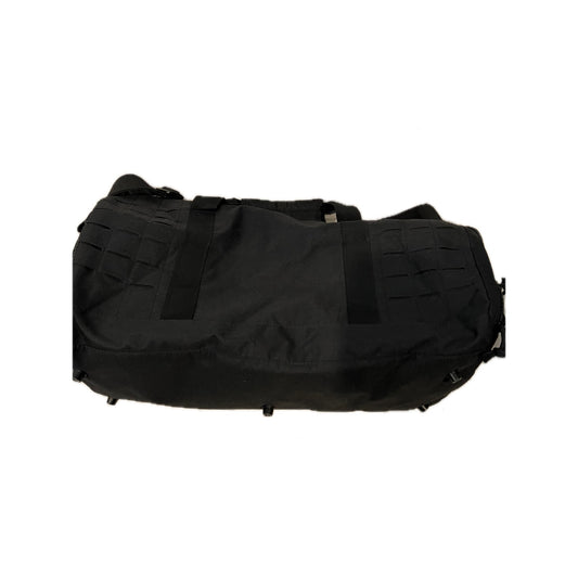 XL Tactical Canvas Black Duffel 22"x12"x10"