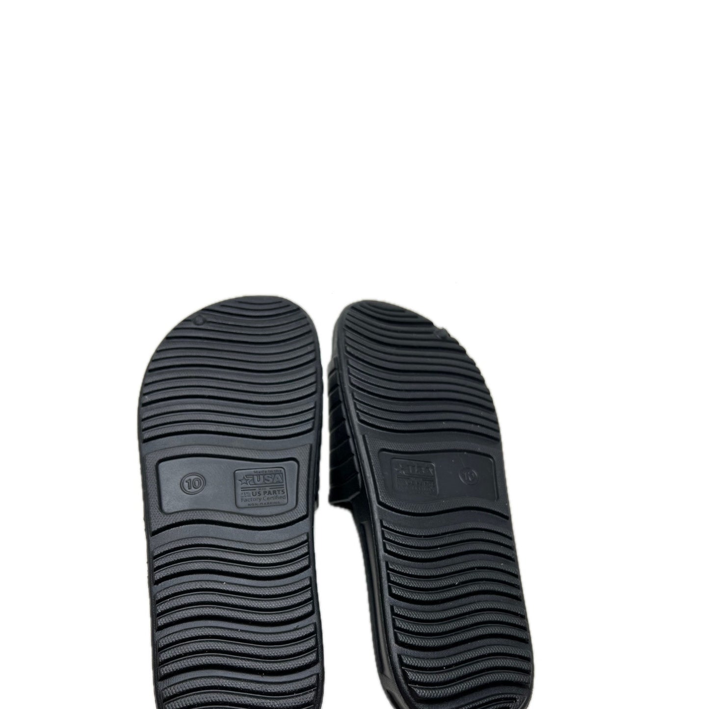 Made In USA Target Blue Sandals Slides Mens 10
