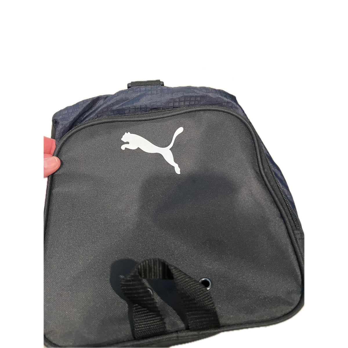 Puma Accelerator Blue Black White Duffel Bag 21"x10.5"x9.5"