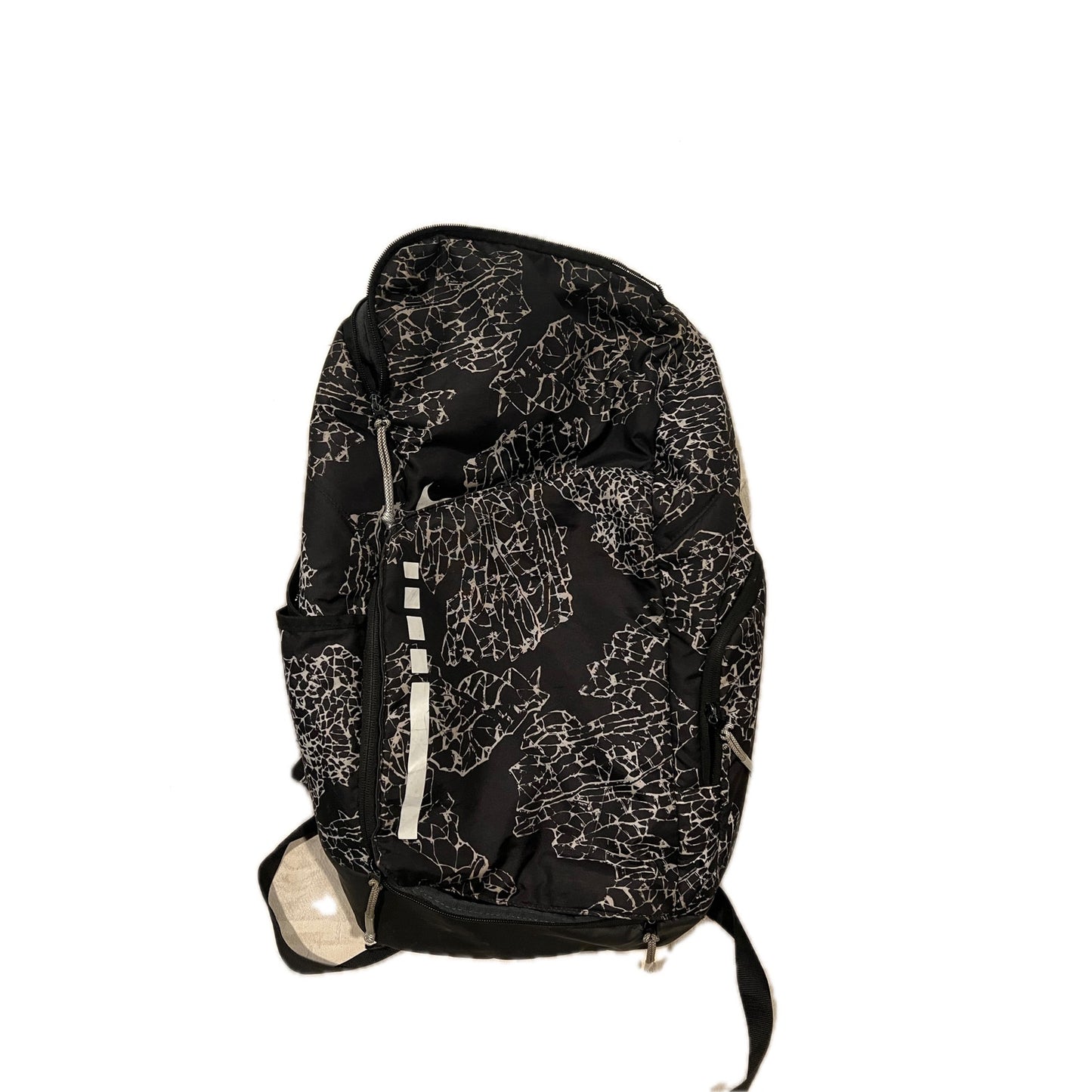 Nike Elite Pro Hoops Basketball Backpack Bag Black White