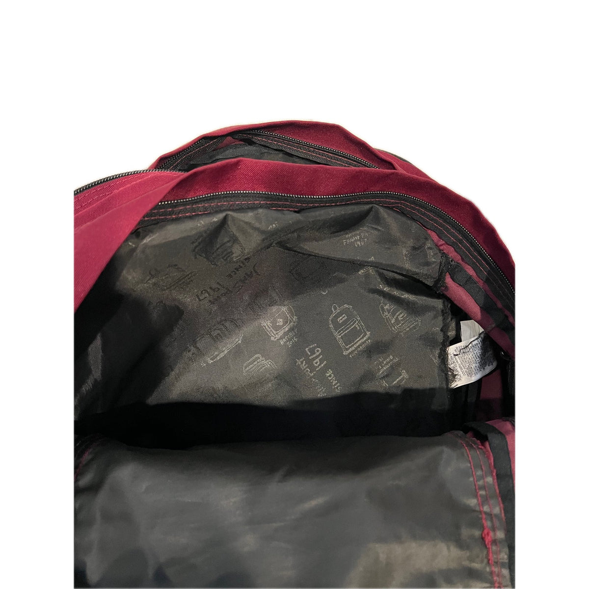 JanSport Burgundy Big Student backpack