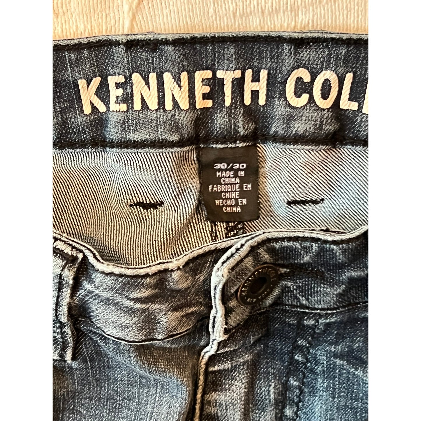 Kenneth Cole New York Regular Fit Jeans Mens 30x30