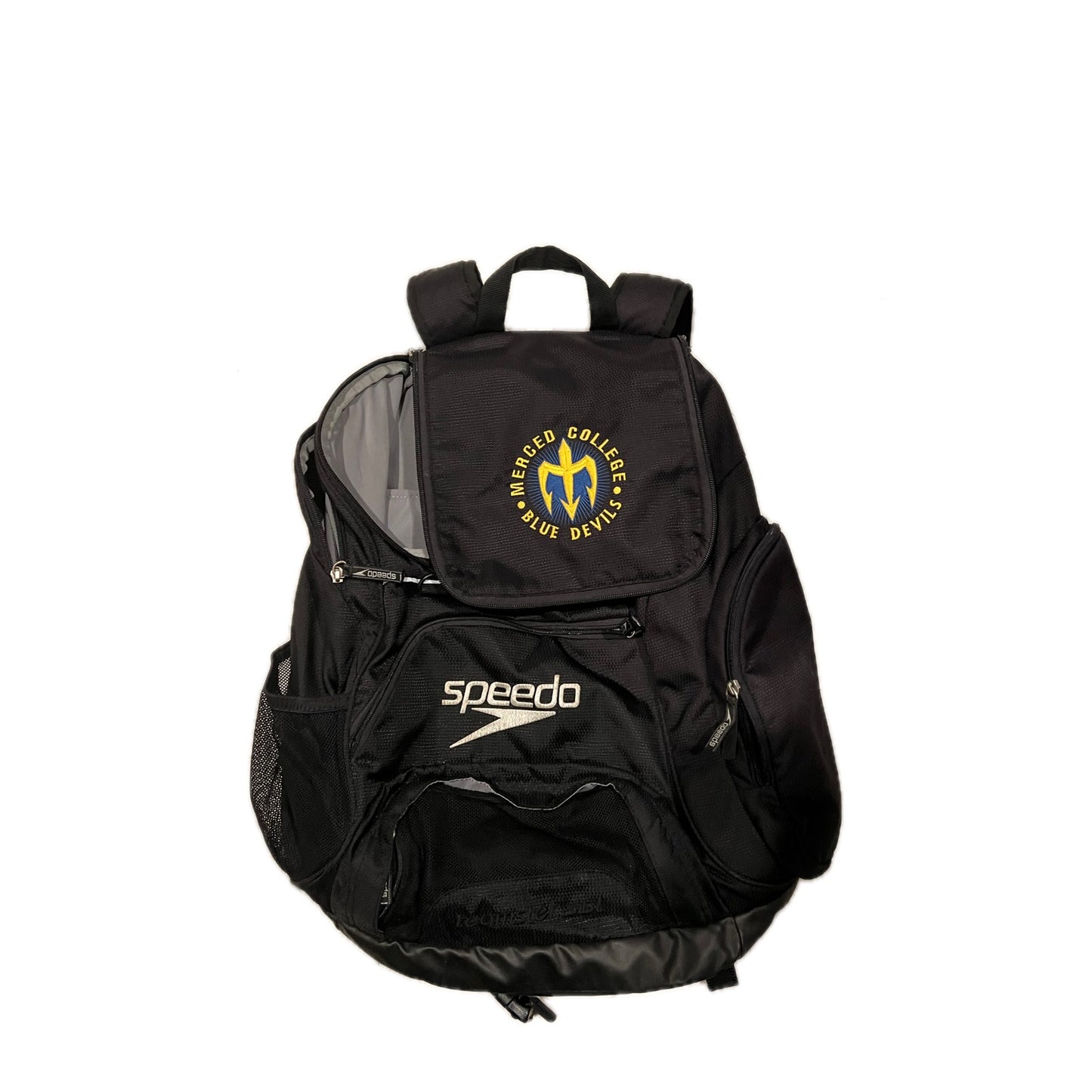 Speedo teamster 35L Black Backpack Merced Blue Devils