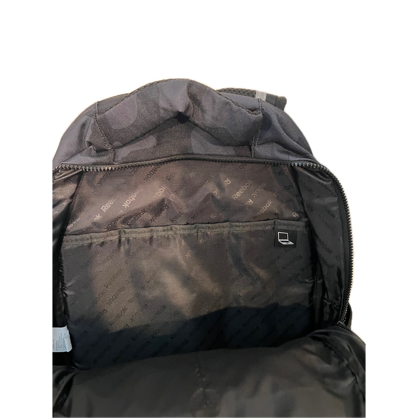 Reebok Unisex Adult Laredo 19.5" Laptop Backpack, Black Camo