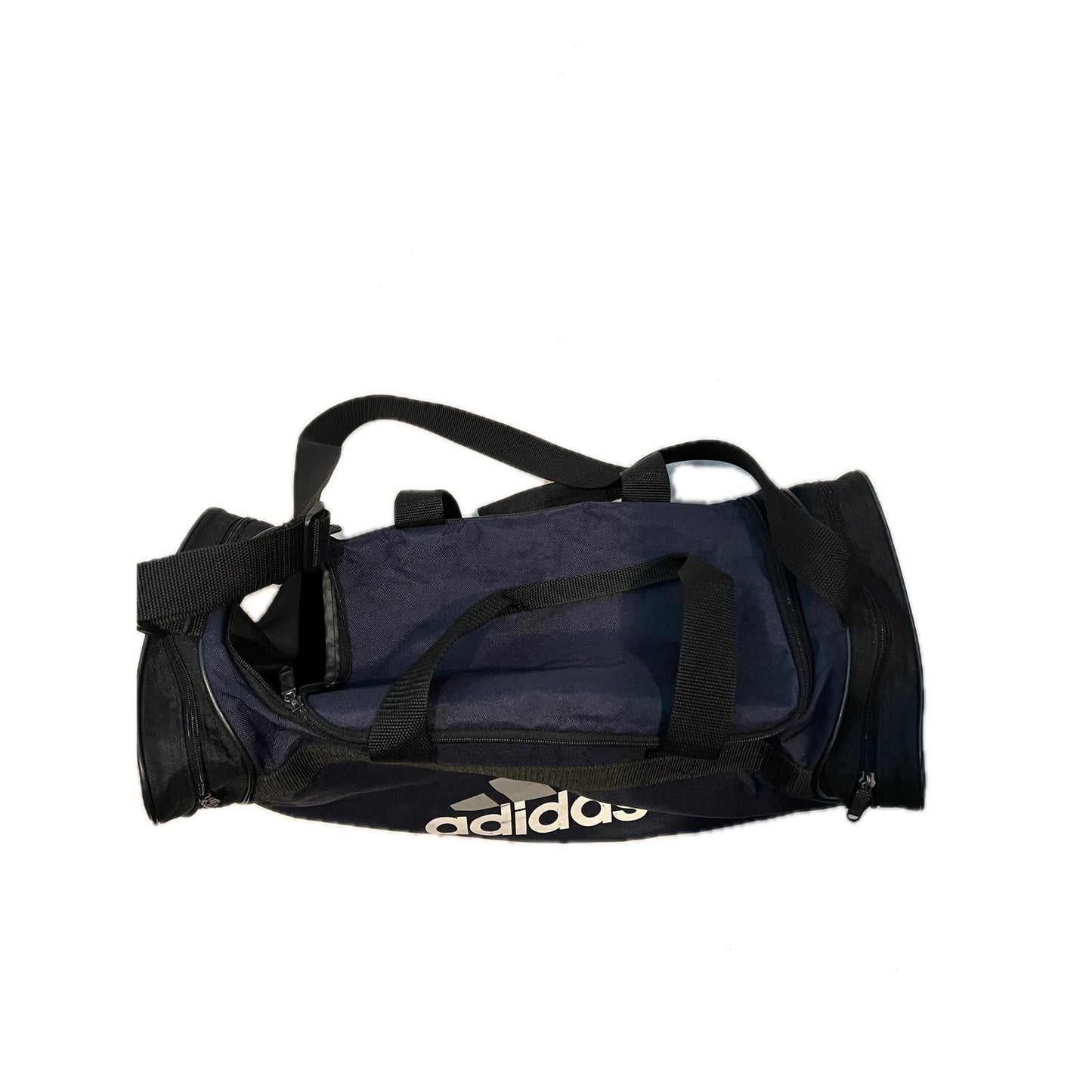 Adidas Defender Medium 20"x12"x10" Gray Black Duffel Bag