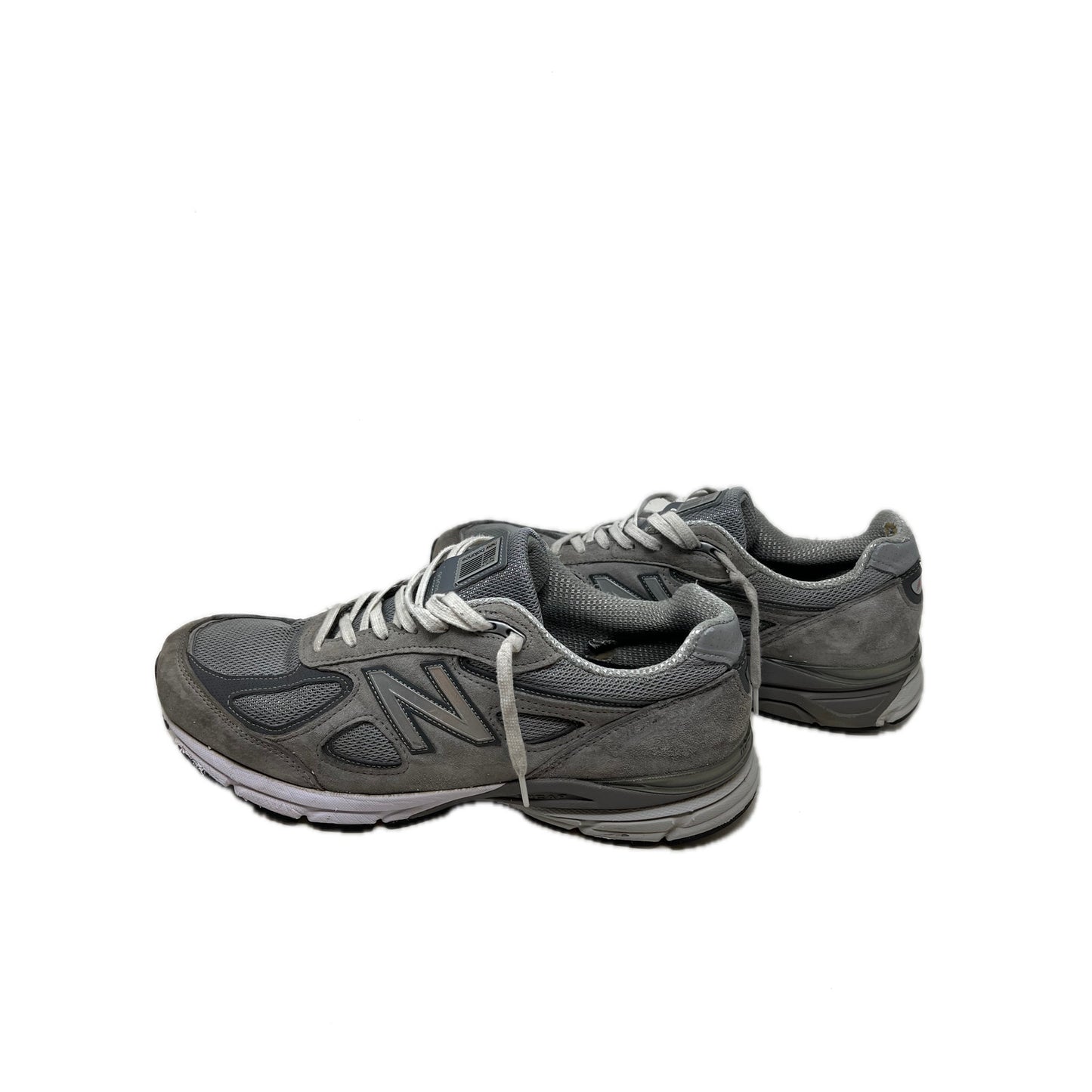 New Balance 990v4 MiUSA Grey Silver Mens 12