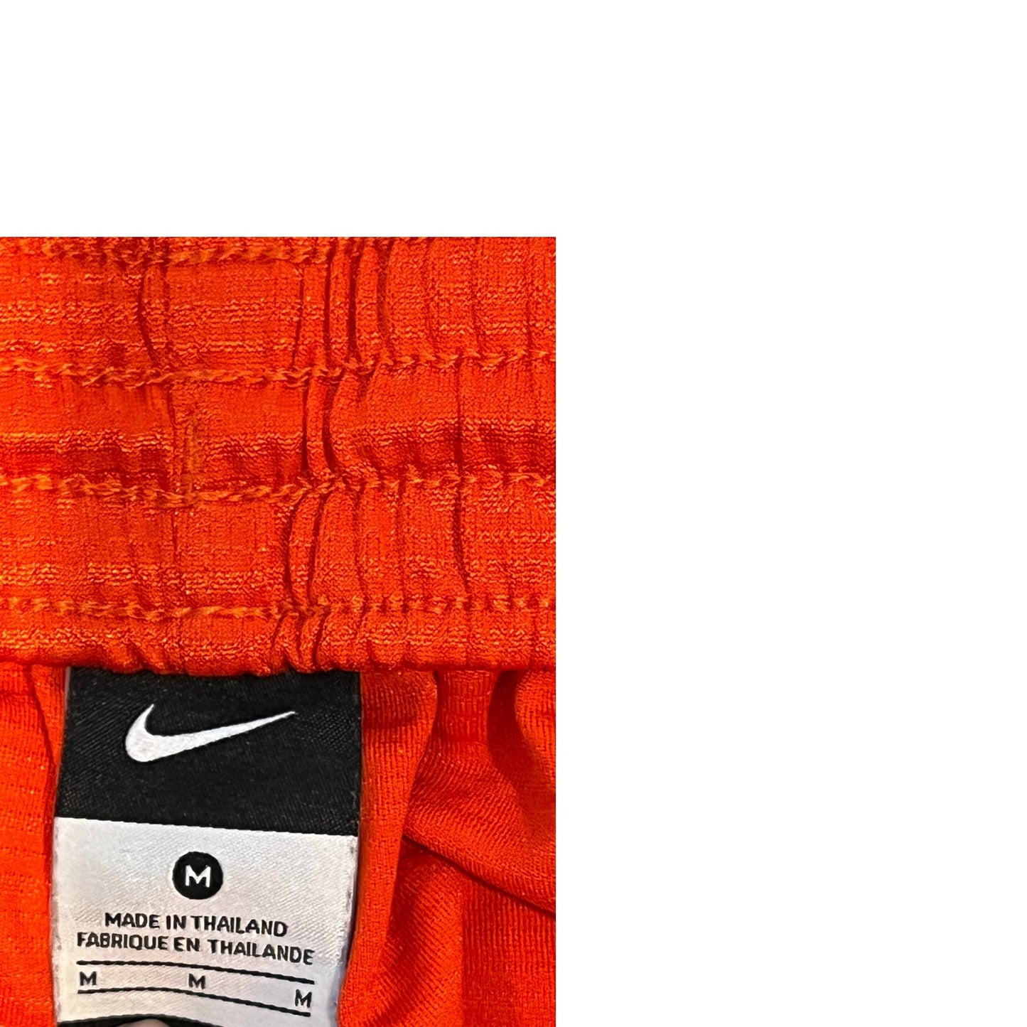 Short d'entraînement de basket-ball Nike rouge orange homme taille M