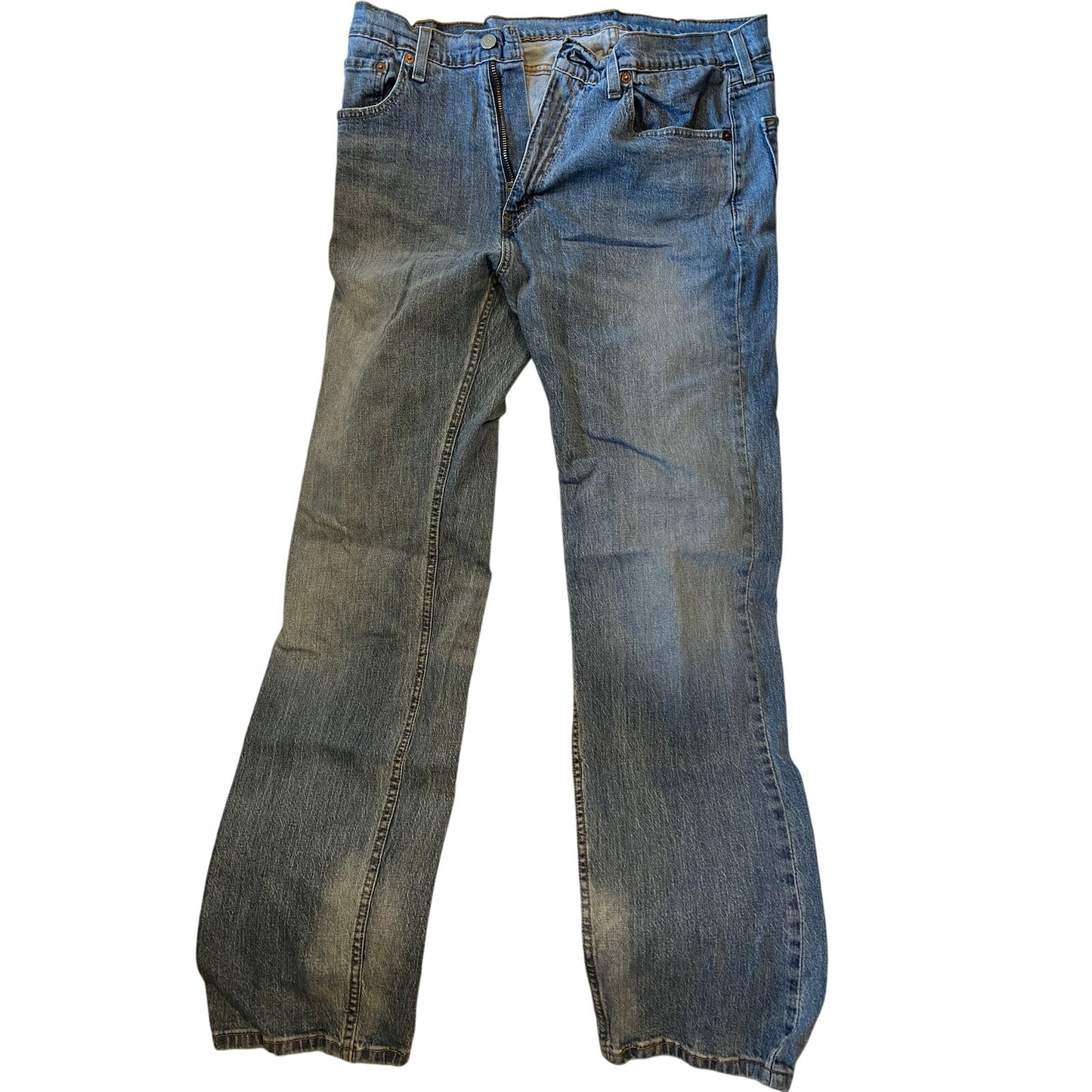 Levi's 505 Regular Fit Straight Jeans Mens 36x34