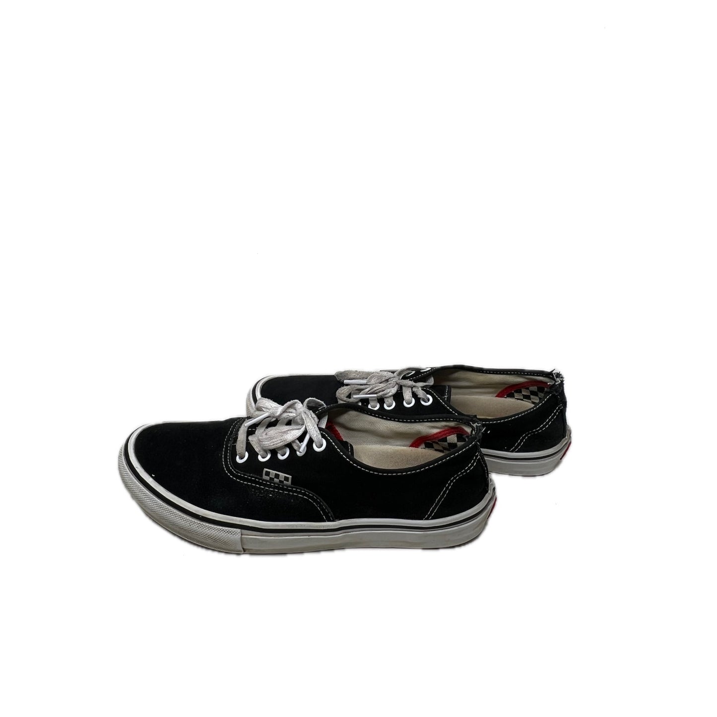Baskets Vans Noir/Blanc Chaussures de skate classiques Homme Taille 45