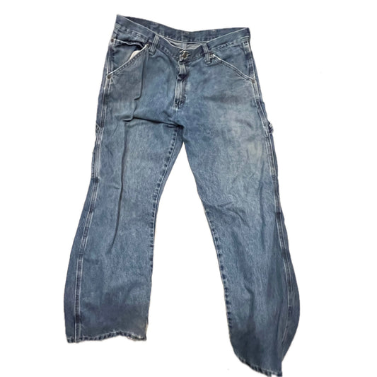 Wrangler Blue Carpenter Work Pants Mens 34x30