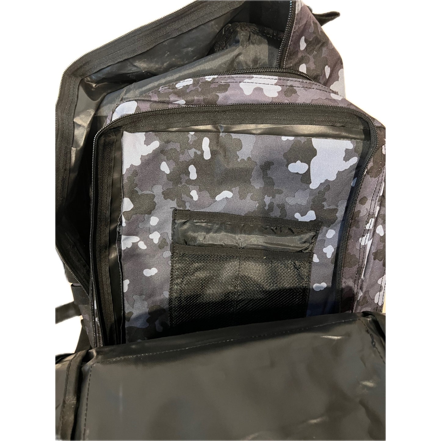 Generic Gray Black Tactical Backpack 36L