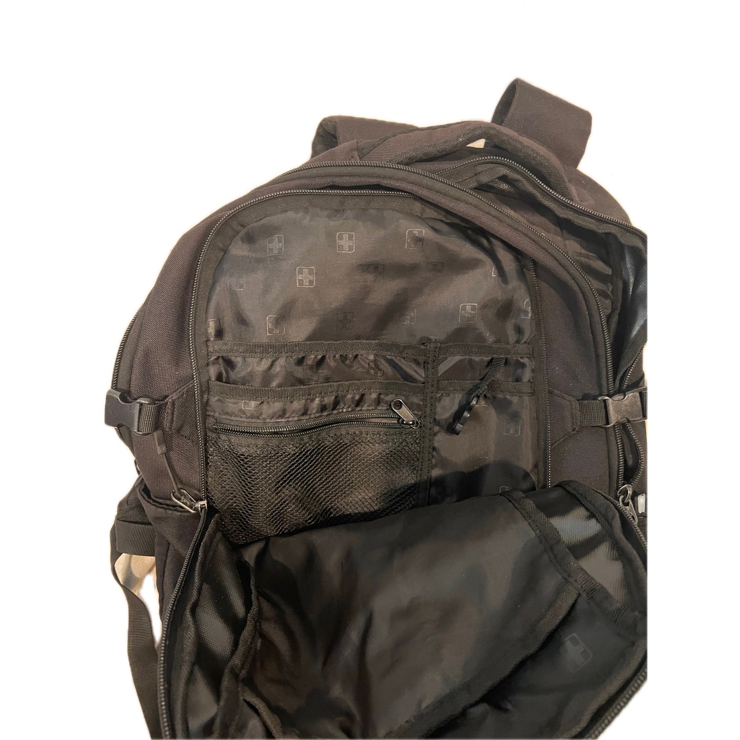 Swiss Tech Alps Black Backpack 28L