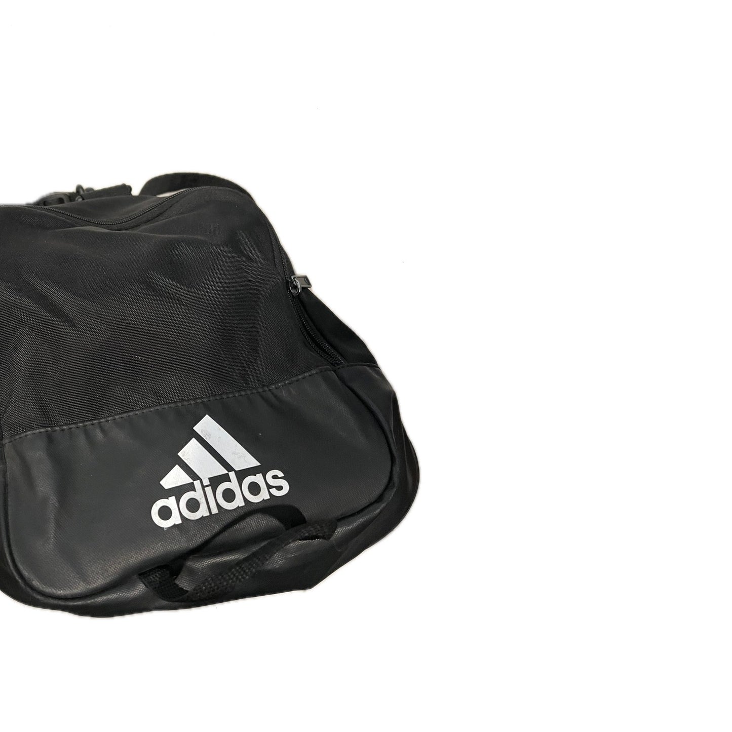 Adidas Defender Medium 20"x12"x10" Black Duffel Bag