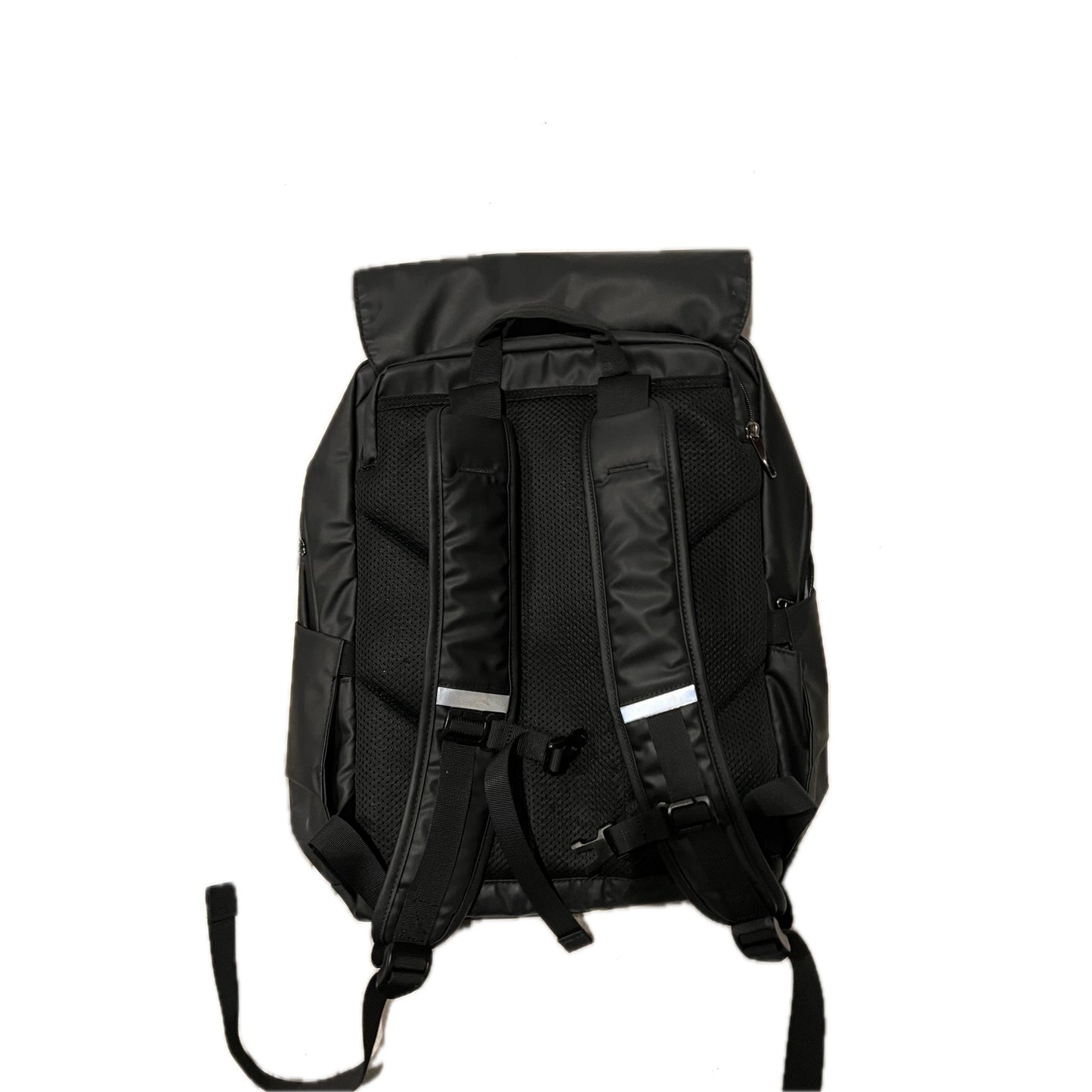 Faux Leather Top Loading Computer Backpack