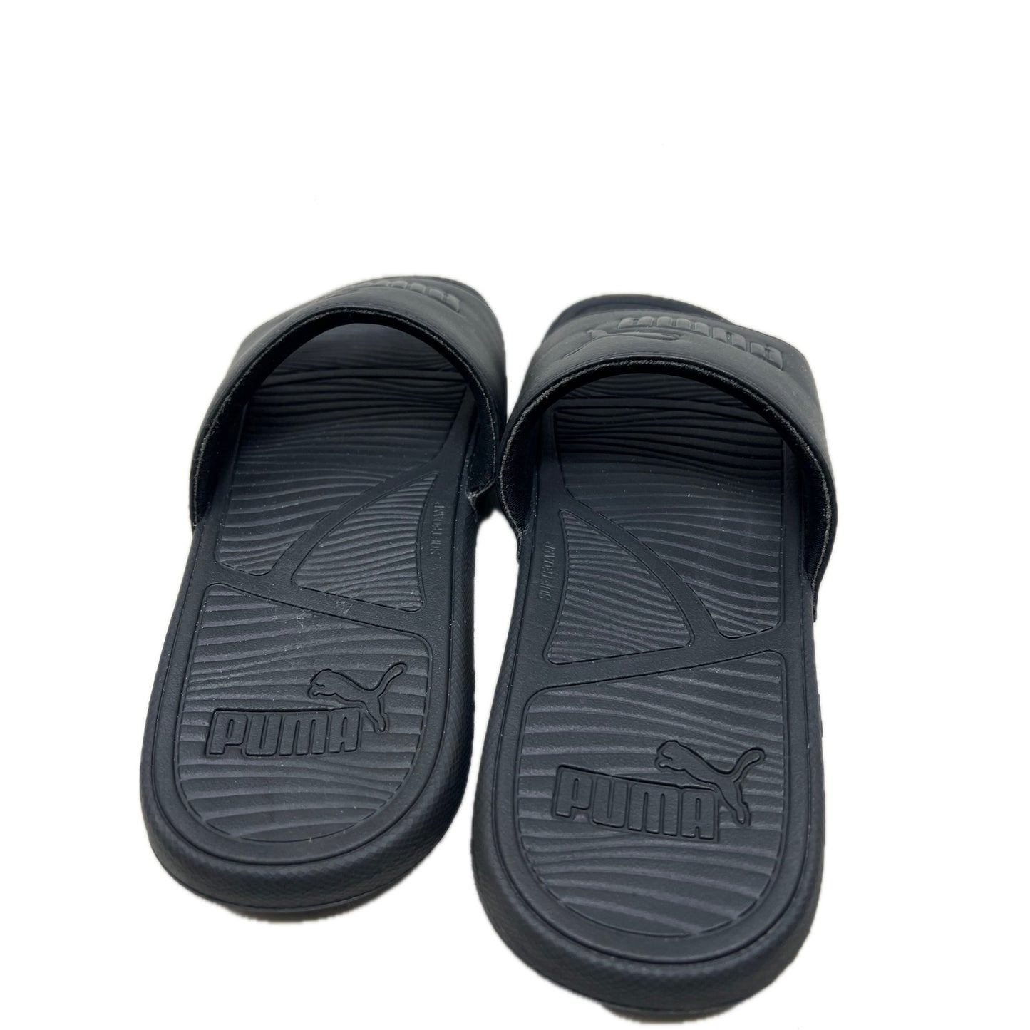 Puma Black Sandals Slides Mens Size 9