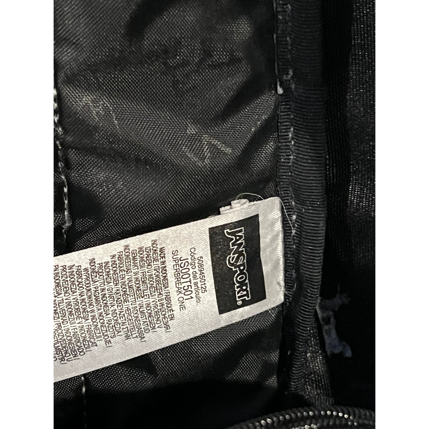 JanSport Superbreak One Black Daily Backpack
