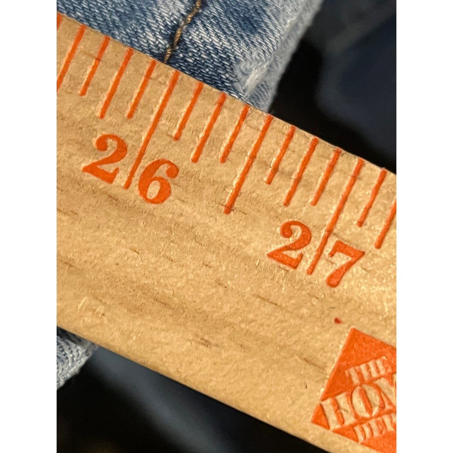 Wrangler Athletic Fit Blue Jeans Mens 28x27