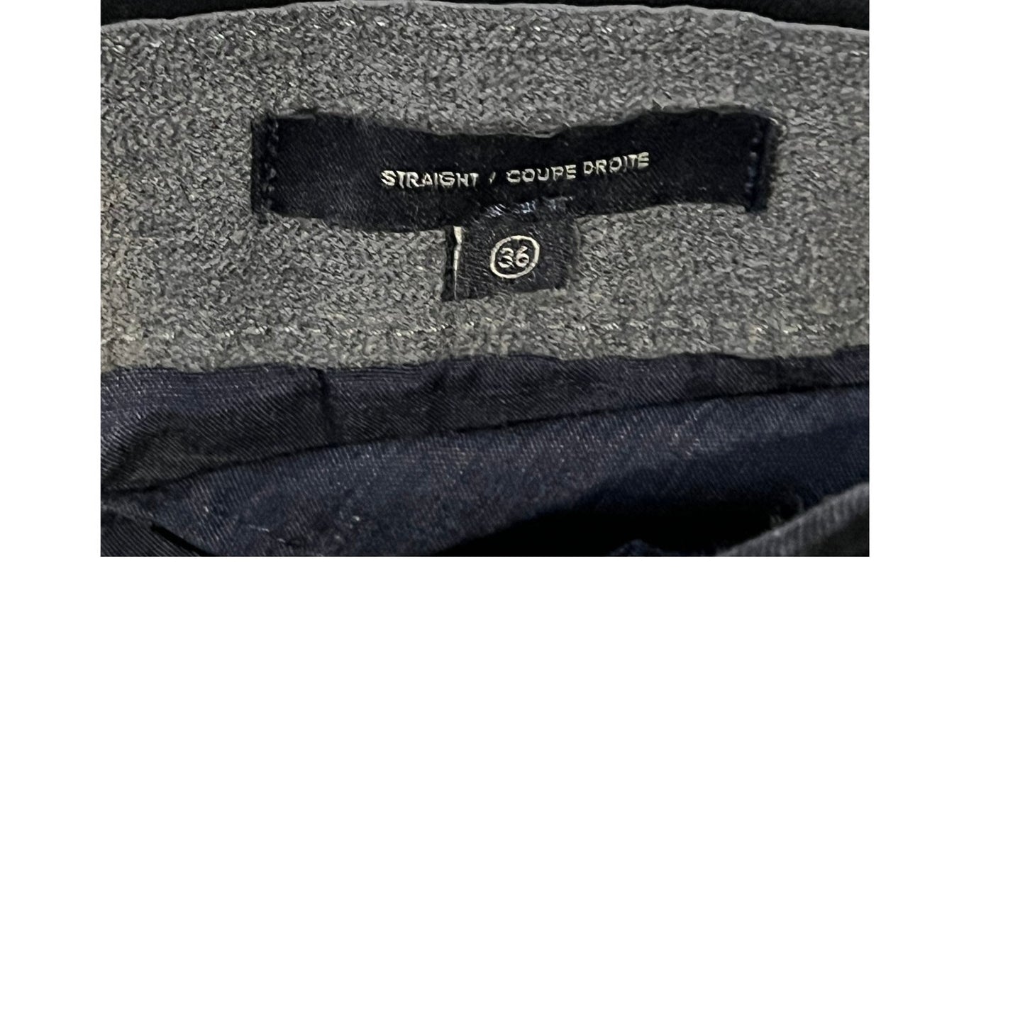 Dockers Black Easy Care Straight Dress Pants Mens 36x29