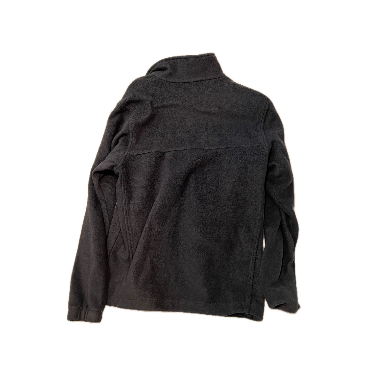 Columbia ZIp Up Charcoal Gray Fleece Mens L