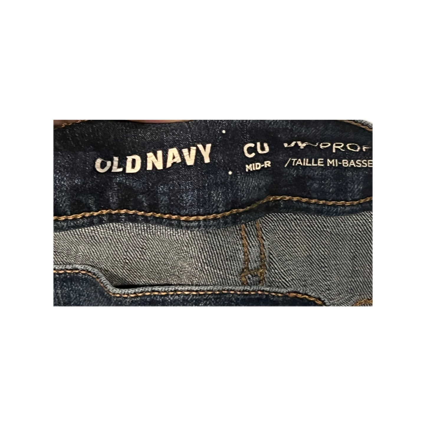 Old Navy Mid Rise Jeans, Womans Size 16 Large