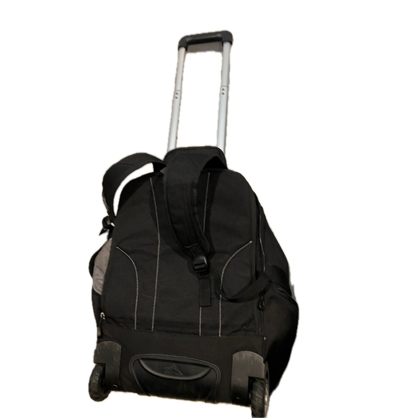 High Sierra Powerglide Wheeled Backpack, Black, One Size