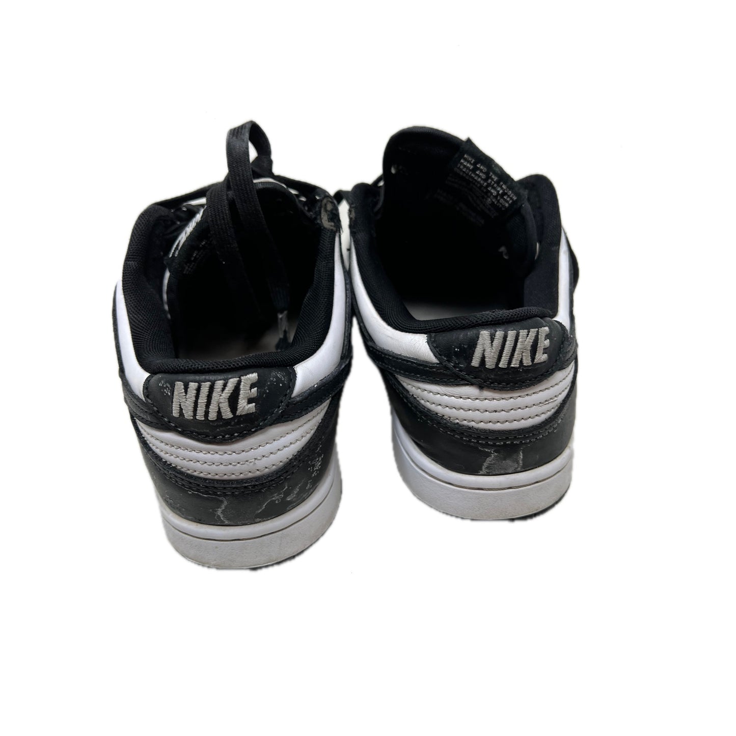 Nike Dunk Low Retro Black White Mens 8