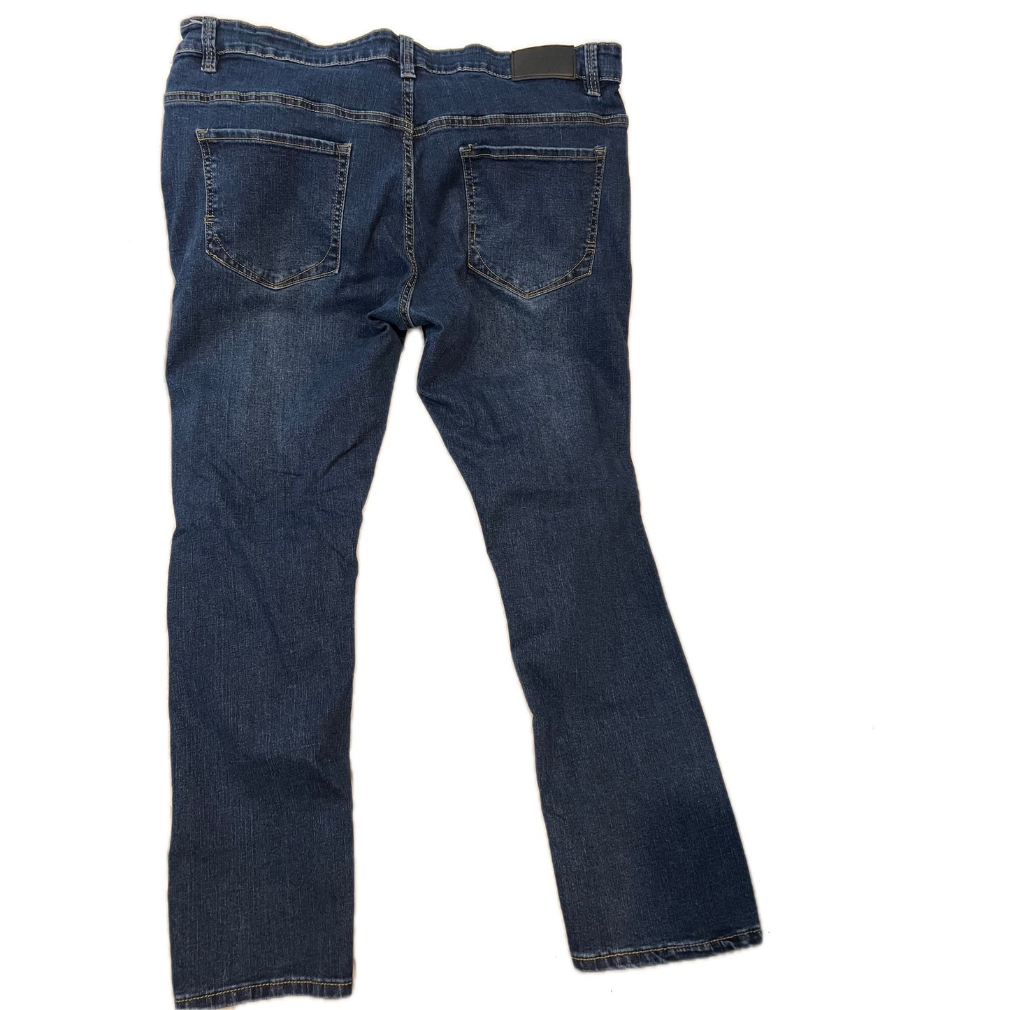 Kenneth Cole Jeans de corte regular para hombre 40x32