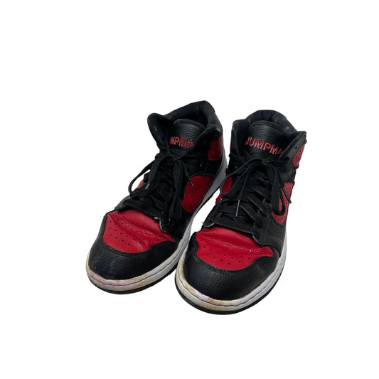 Nike Air Jordan Access Reverse Bred Black Gym Red Mens 10