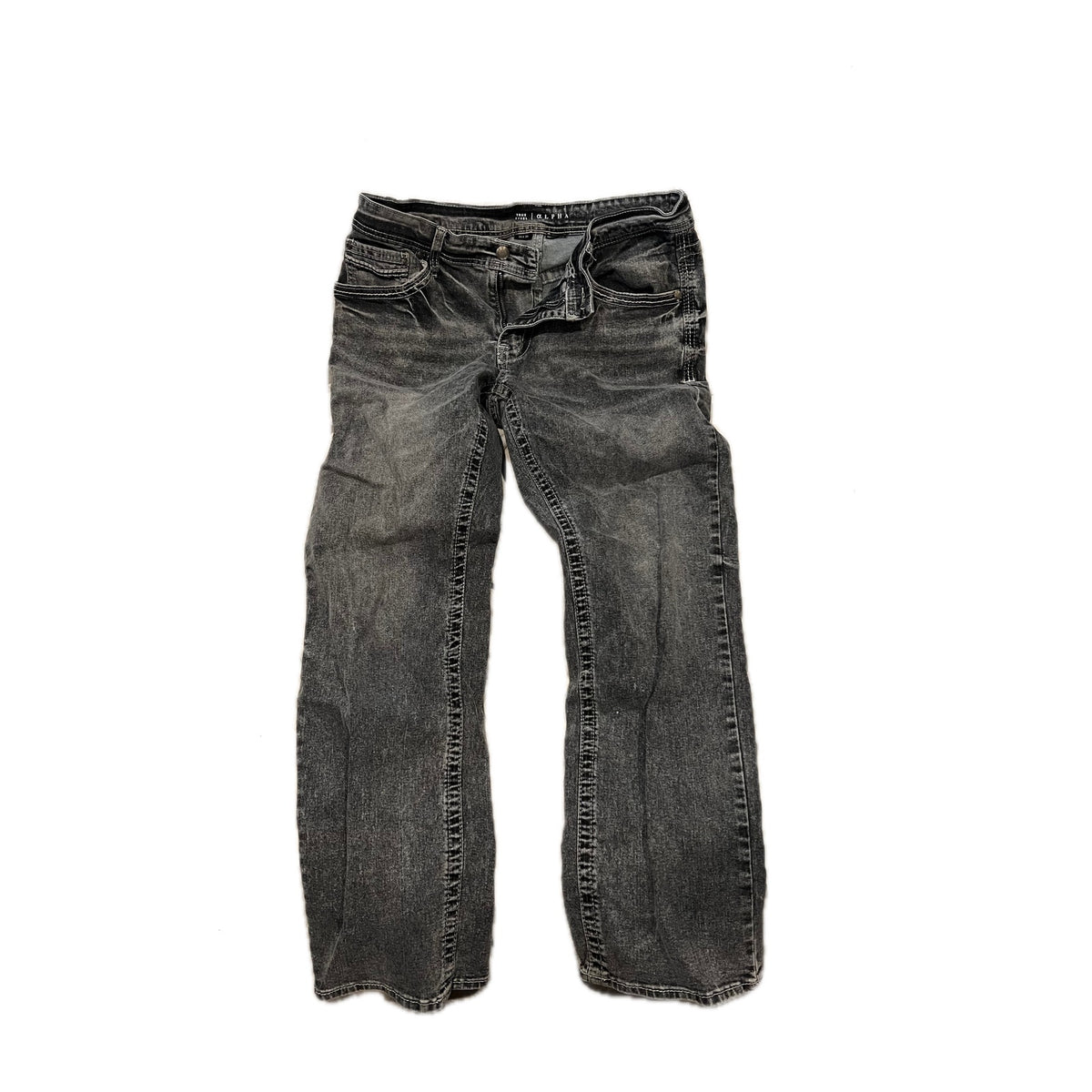 True Rebel 805 Straight Fit Blue Jeans Mens 34x30