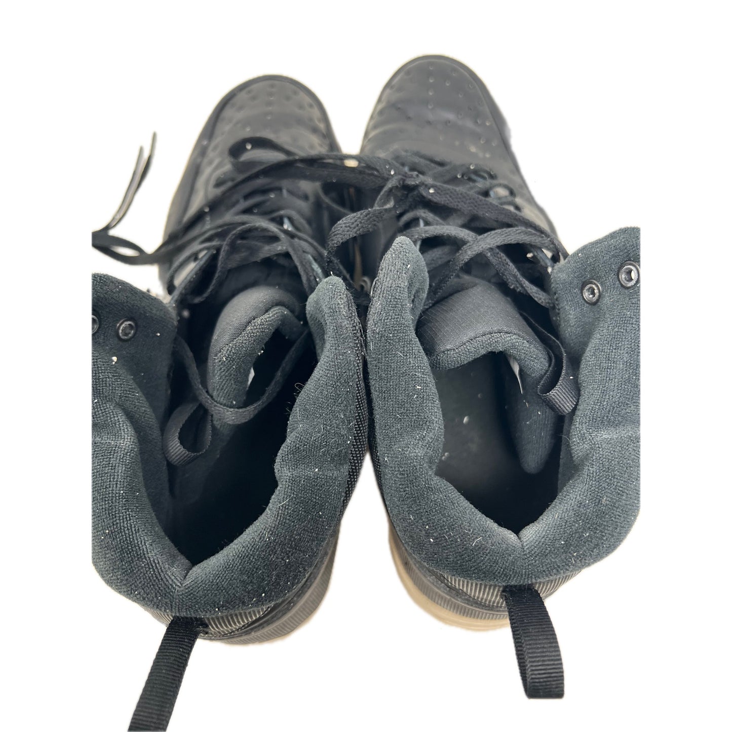 Nike Court Vision Mid Black Phantom Sneakers Mens 13