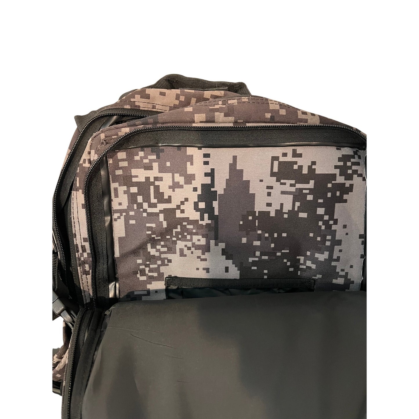 Wolt 45L Tactical Backpack Beige Black Camo