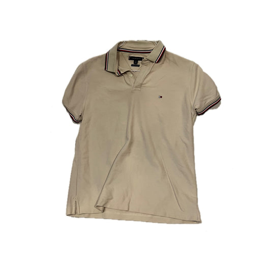 Tommy Hilfiger White Polo Regular Wicking Golf Shirt Mens M