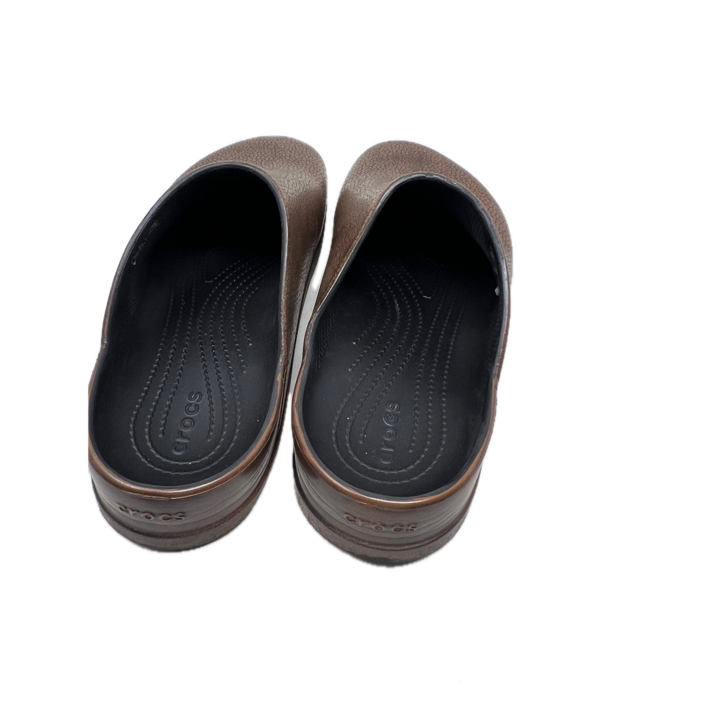 Crocs-Dylan Burnished Clogs 'Mocha' Mens 12