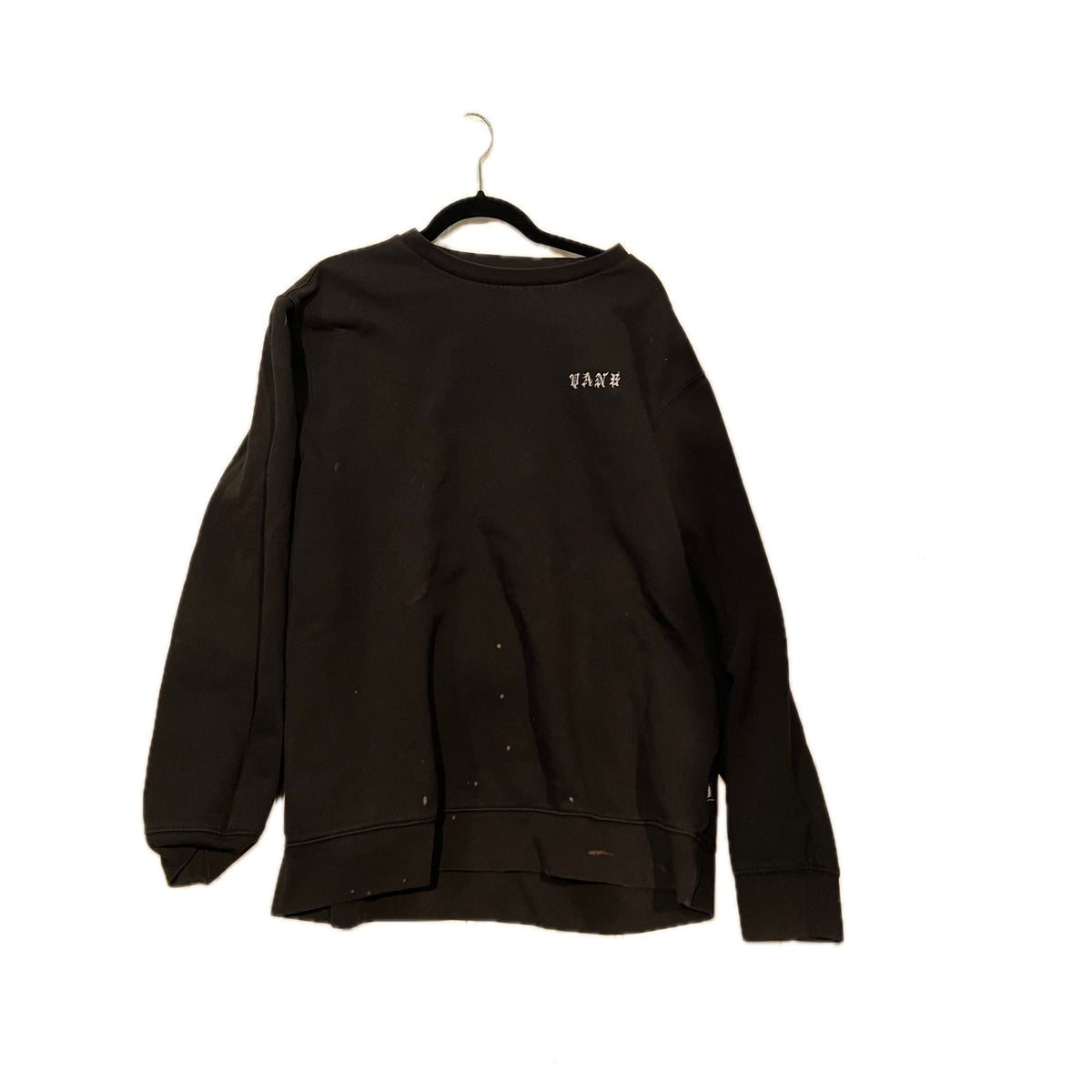 Vans Black Crewneck Sweatshirt Mens XL